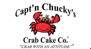 Captain Chucky's Crab Cake Company logo
