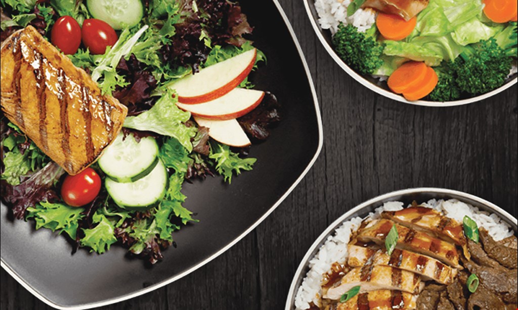 Product image for WaBa Grill $5 chicken bowl & 22oz. drink (May substitute for tofu). 