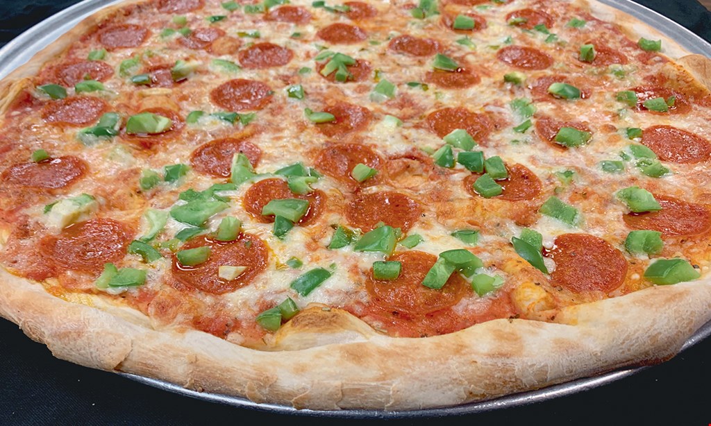 Product image for Italian Village Pizza $24.99 + tax Two Large 16" Cheese Pizzas (limit 2 per visit). 