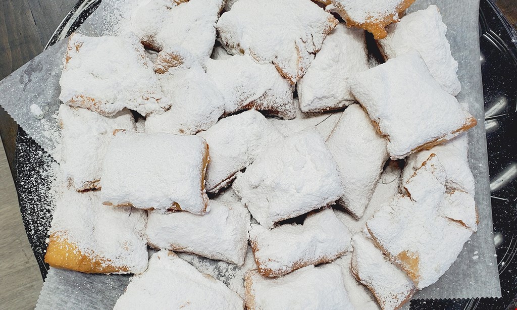 Product image for Beignets And Lattes FREE beignets 