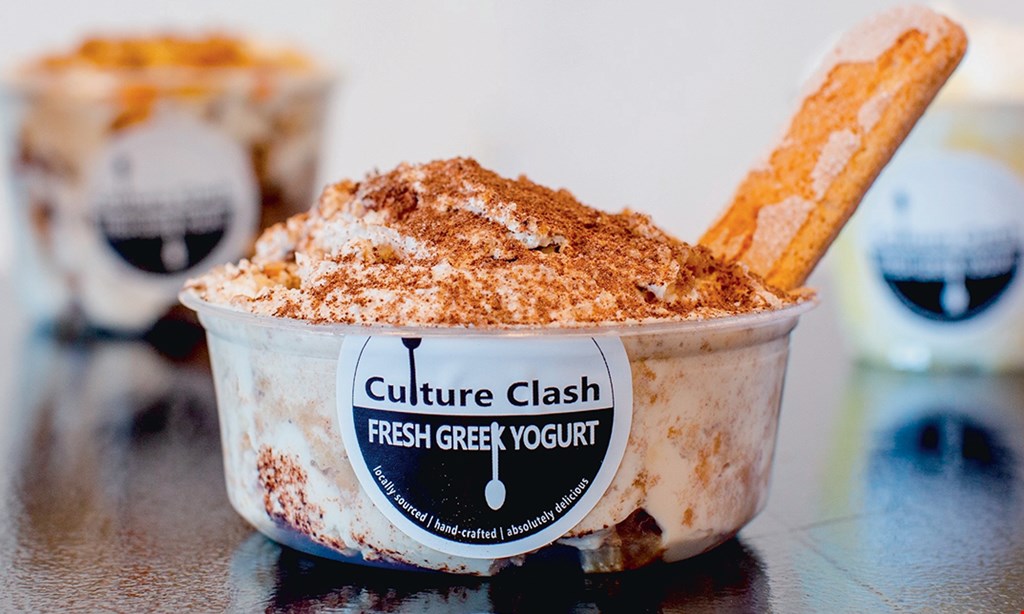 Product image for Culture Clash Fresh Greek Yogurt 1/2 off - buy 1, get 1 half off