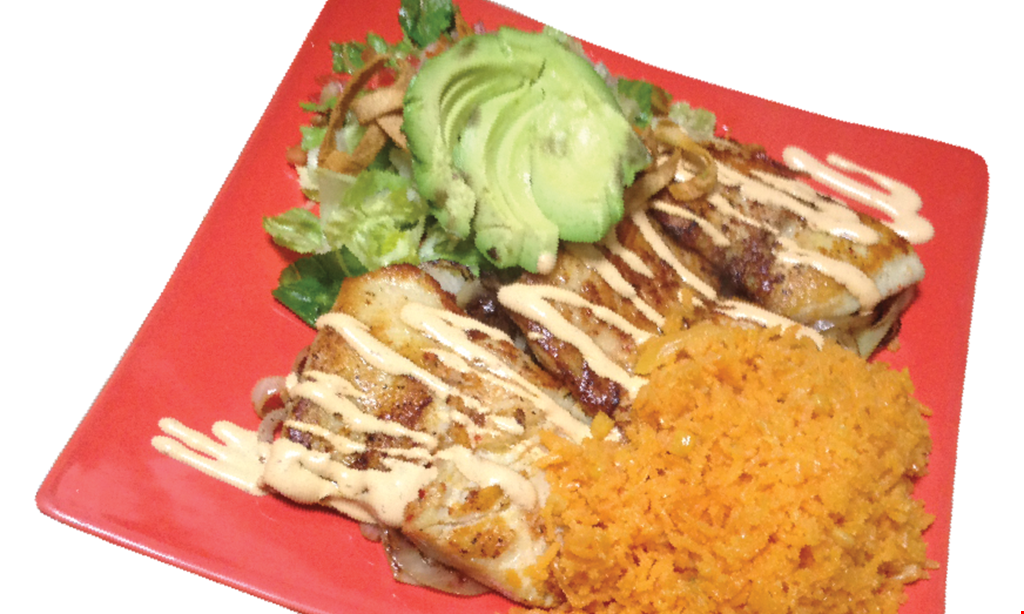 Product image for Mi Cancun Mexican Restaurant Free Entreebuy one entree & 2 drinks, get 2nd entree of equal or lesser value free (for up to $8 off)no alcohol included