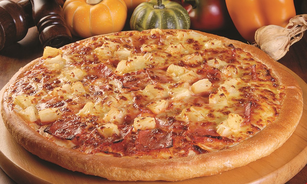 Product image for Enzo's Pizzeria $12.99 for 18” cheese pizza.