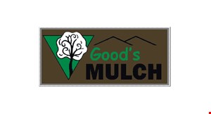 Product image for Good'S Mulch $5 OFF your purchase of 5 cubic yards or more. 