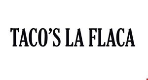 Tacos La Flaca logo