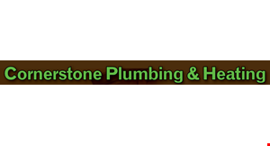 Product image for Cornerstone Plumbing & Heating $35 OFF any plumbing service call.