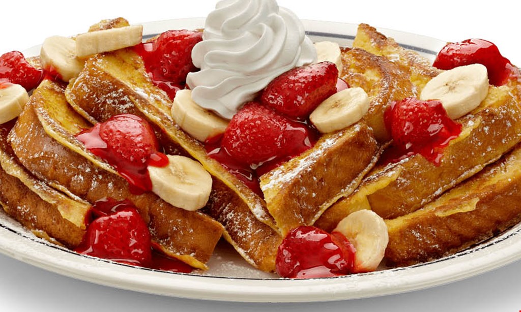 Product image for IHOP free meal breakfast, lunch or dinner
