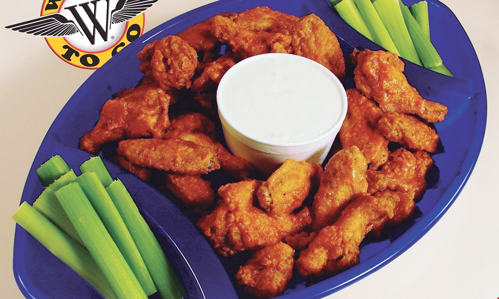 Product image for Wings To Go $2 off any purchase of $10 or more. 