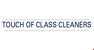 Touch Of Class Cleaners logo