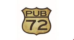 Product image for Pub 72 $10 OFF any purchase 