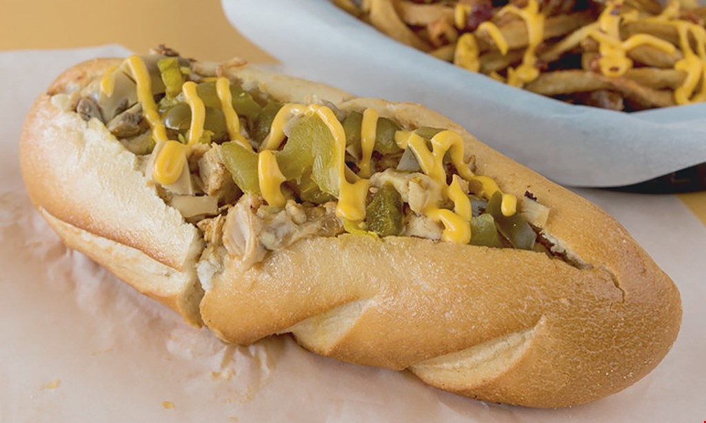 Product image for The Original Steaks And Hoagies - TWINSBURG $35 family feast (fri-sun special) 4 large cheesesteaks or hoagies, 4 fresh cut fries, 4 fountain drinks savings of $15