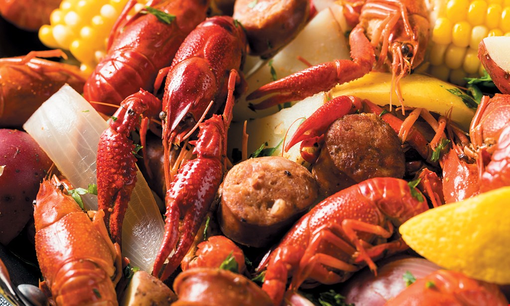 Product image for Crabby's Cajun $5 OFF any purchase of $25 or more