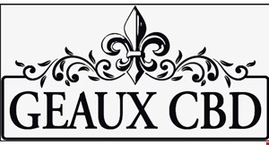 Product image for Geaux CBD $15 OFF ANY PURCHASE OF $75 OR MORE.