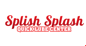 Splish Splash Quick Lube Center logo