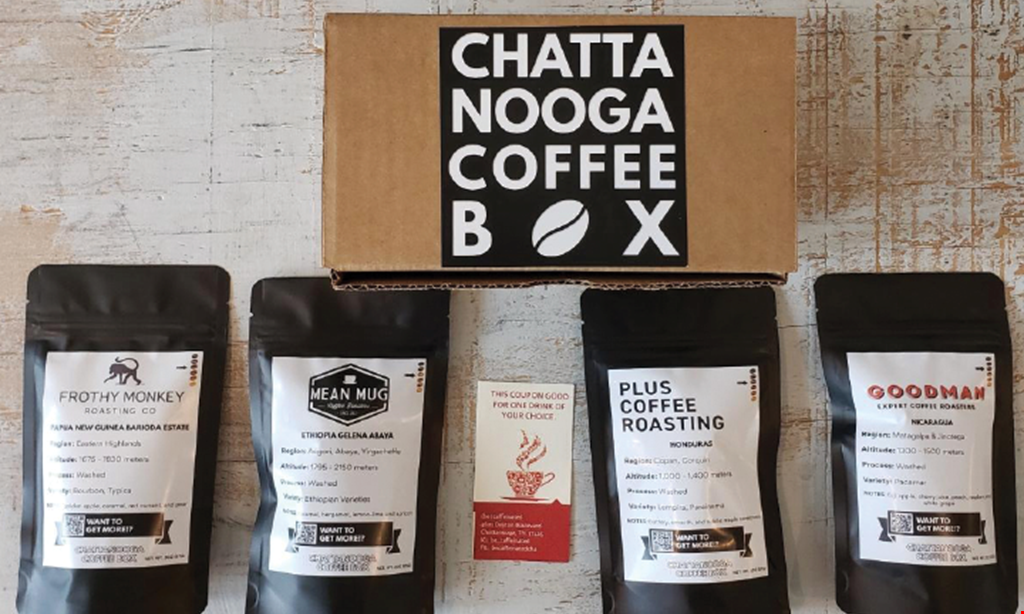 Product image for Chattanooga Coffee Crawl 20% OFF yearly subscription