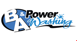 B & A Power Washing logo