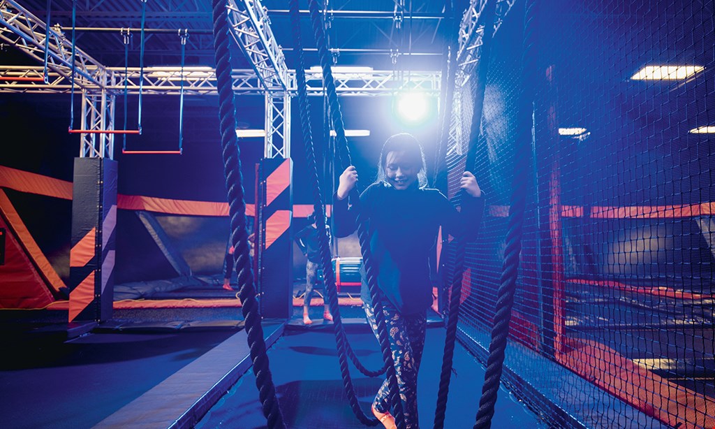 Product image for Sky Zone Harrisburg 50% off on first month of basic or elite memberships.