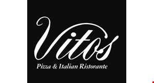 Product image for Vito's Pizza & Italian Ristorante FREE PIZZA Free 12" cheese pizza with the purchase of a 16" pizza Toppings for an additional charge.