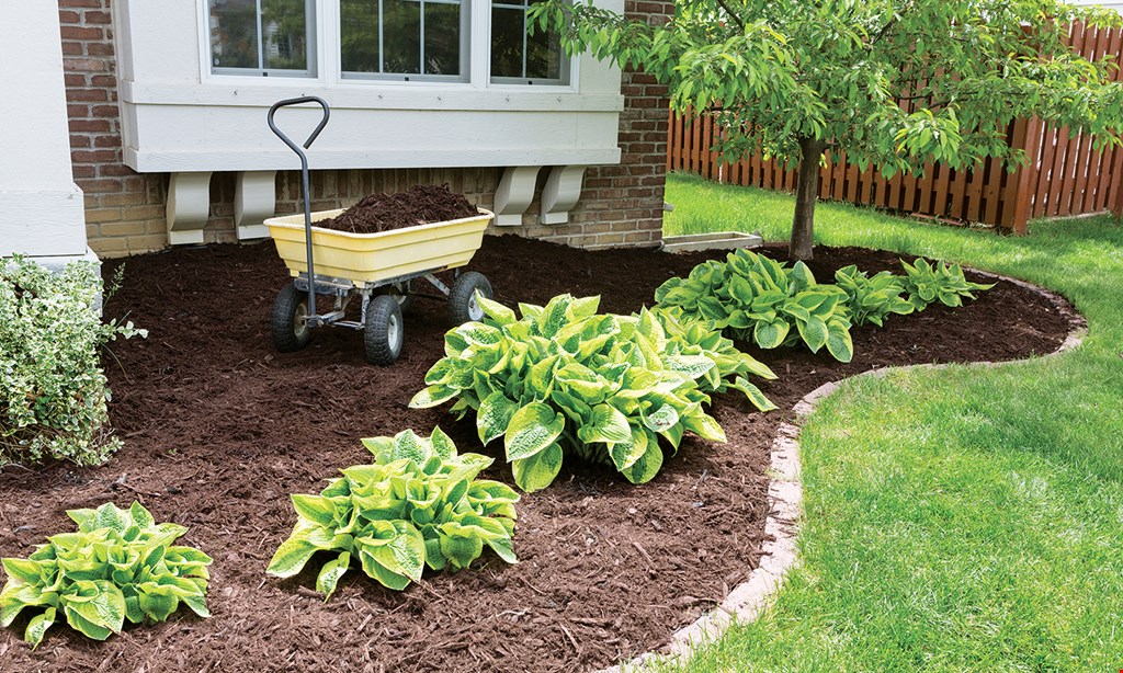 Product image for Woodchucker's Mulch FREE Pre-Emergent WITH ANY INSTALLATION & BED EDGING PROJECT. 