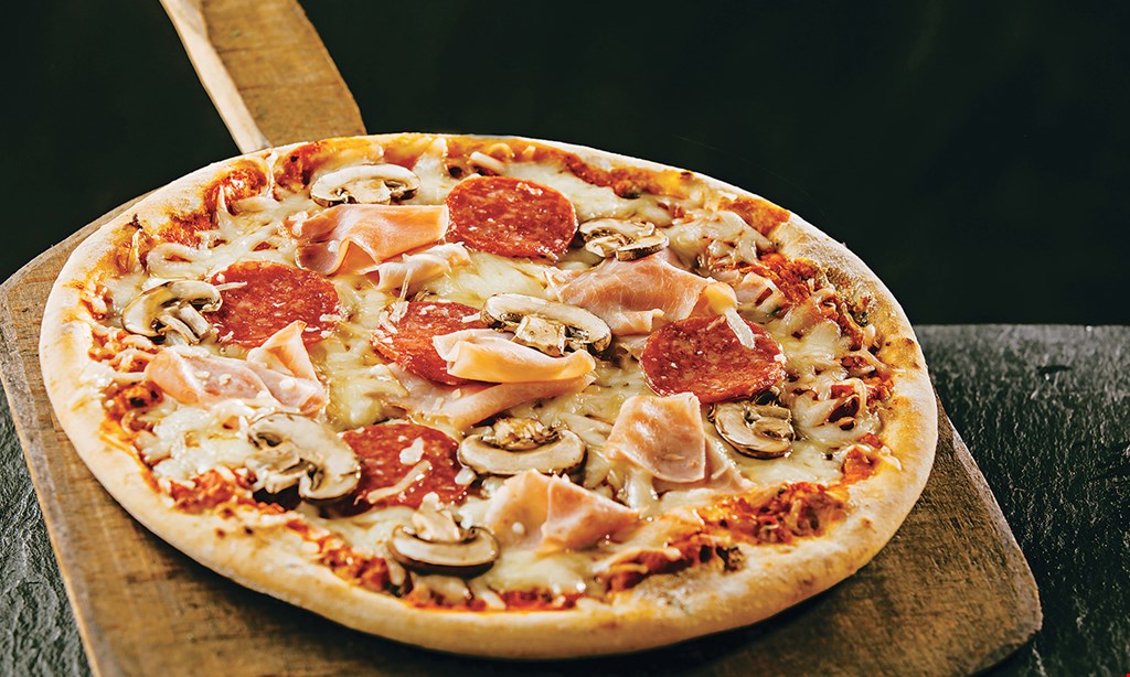 Product image for Taylor Street Pizza- Geneva CASH OFF $4 off 18" Pizza $3 off 16" Pizza $2 off 14" Pizza $1 off 12" Pizza.