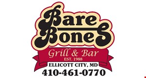 Bare Bones Grill & Bar logo