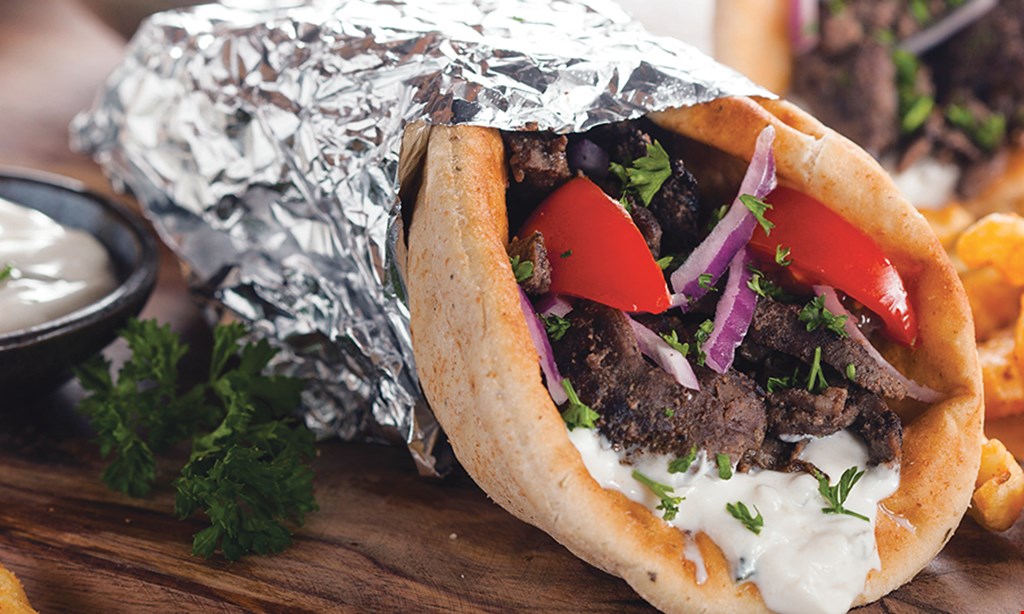 Product image for Gyro City Grill $1 Off any meal purchase. 