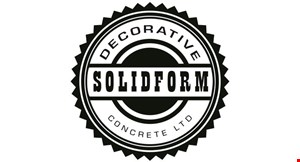 Product image for Solidform Decorative Concrete Ltd. $1000 OFF driveways & stamped patios. $500 OFF asphalt driveway sealcoat. 5%-20% OFF discount for military, first responders & senior citizens (ask about programs available).