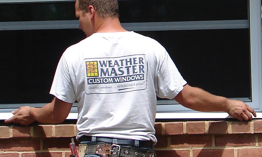 Product image for Weather Master Get A $25 - $150 Amazon Gift Card Present this coupon and get an Amazon Gift Card valued at $5 times the number of ENERGY STAR windows we install.