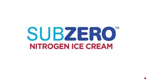 Subzero Nitrogen Ice Cream logo