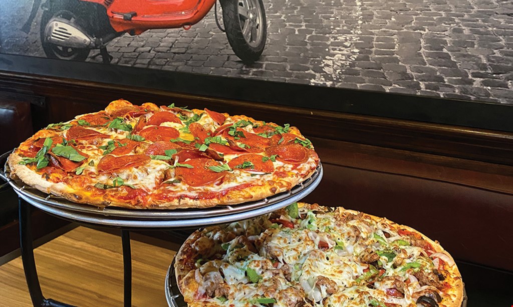 Product image for Vito's Pizza & Italian Ristorante FREE PIZZA Free 12" cheese pizza with the purchase of a 16" pizza Toppings for an additional charge.. 