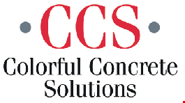 Colorful Concrete Solutions logo