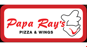 Papa Ray's Pizza & Wings - Carol Stream logo