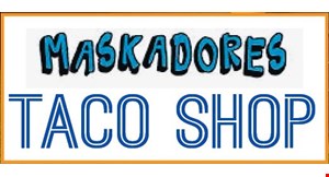 Maskadores Taco Shop #15 logo