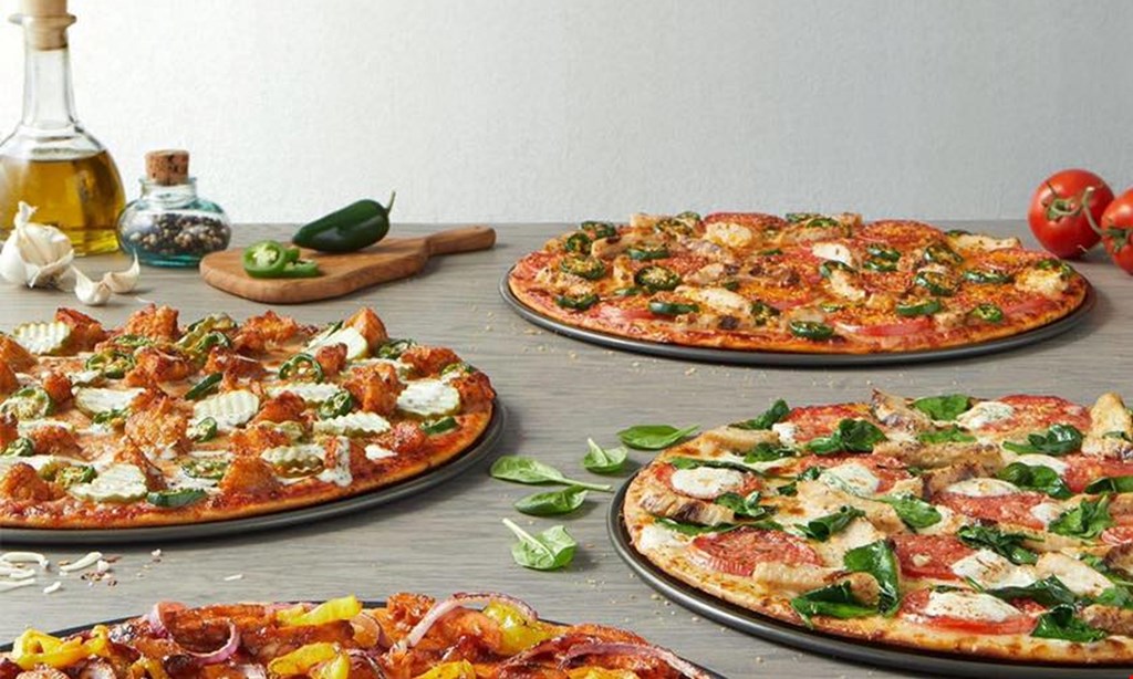Product image for Donato's Pizza  Jax Beach HALF OFF ANY LARGE PIZZA. Buy any large signature pizza, get any large pizza of equal or lesser value half off. 