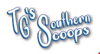 TG's Southern Scoops logo