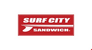 Product image for Surf City Sandwich $3 OFF any purchase of $15 or more. 
