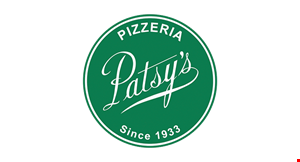 Product image for Patsy'S Pizzeria $10 OFF your next purchase of $50 or more. 