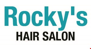 Rocky's Hair Salon logo