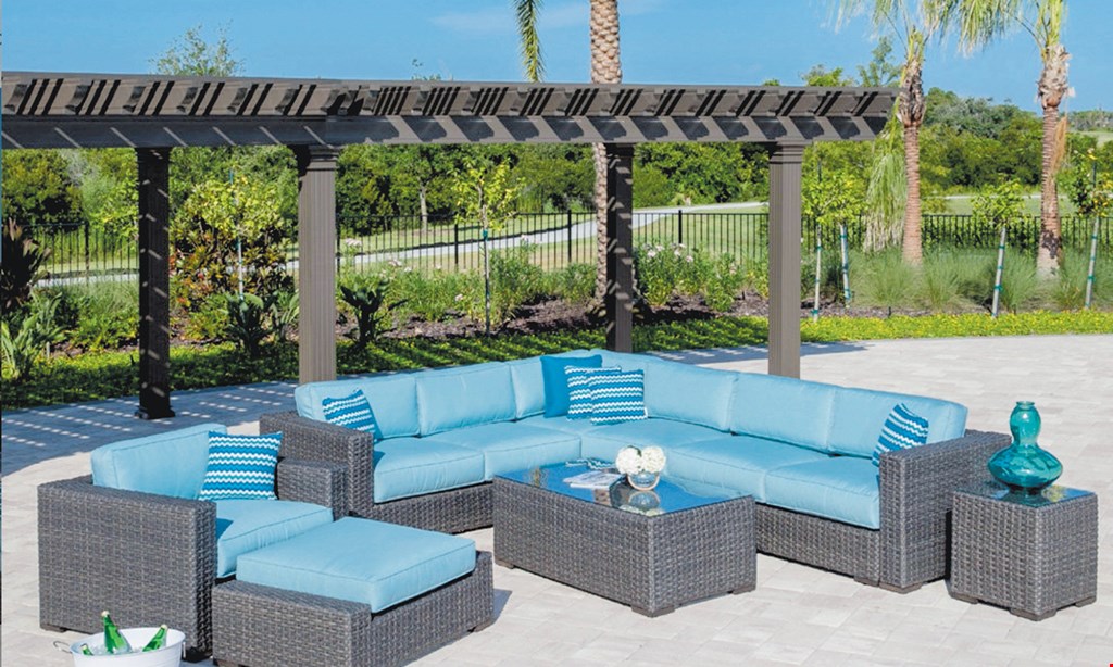 Product image for Lanai Lifestyles Pool & Patio 5% off on any in-stock furniture or kitchen.