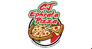 CJ's Ephrata Pizza logo