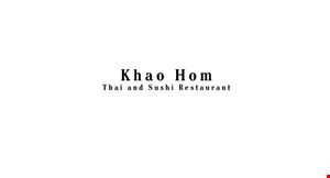 Khao Hom Thai And Sushi logo