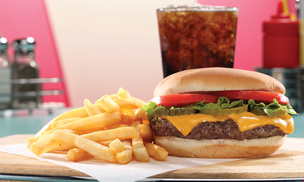 Product image for Hwy 55 Burgers Shakes & Fries Apex FREE milkshake Buy one milkshake, get one free. 