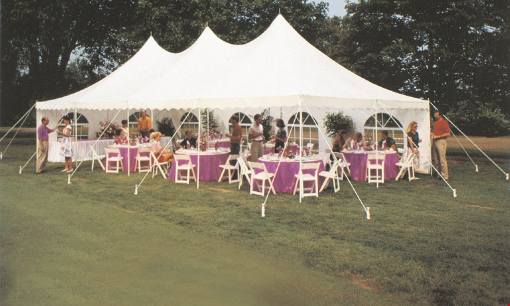 Product image for Deangelis Party & Equipment Rentals $50 OFF any rental of $500 or more.