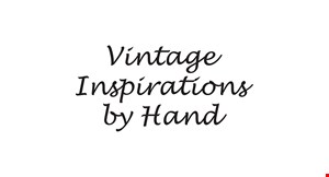 Vintage Inspirations By Hand logo