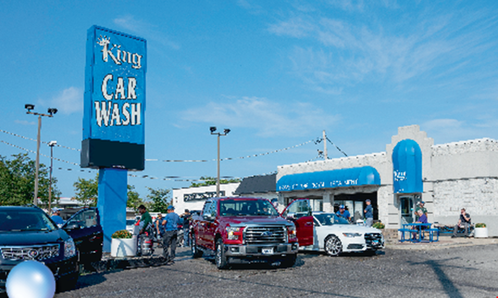 Product image for King Car Wash $5 off royal treatment car wash. 