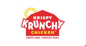 Product image for Krispy Krunchy Chicken $10 off any purchase of $40 or more.