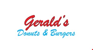 Gerald's Donuts & Burgers logo