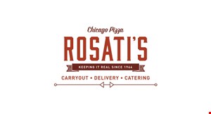 Product image for Rosati's Pizza Bay View FREE BREADSTICKS WITH PURCHASE OF $15 OR MORE TAX EXCLUDED carryout & delivery only please mention coupon when ordering CODE: PFB15. 