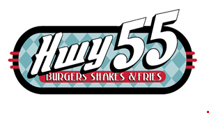 Hwy 55 Burgers Shakes & Fries Fuquay Varina logo