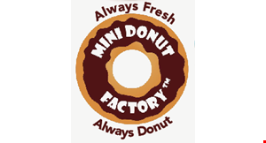 Mini Donut Factory logo